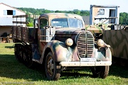 VF05_004 History roars to life - World War II reanactors and their vehicles at Mid Atlantic Air Museum