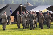 World War II reanactors History roars to life - World War II reanactors and their vehicles at Mid Atlantic Air Museum Airshow
